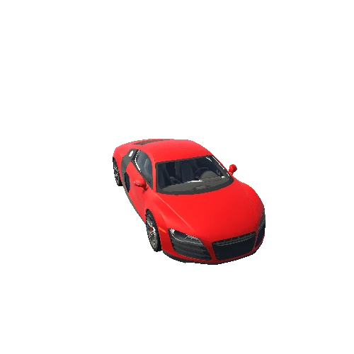 Red Super Car 01 Variant